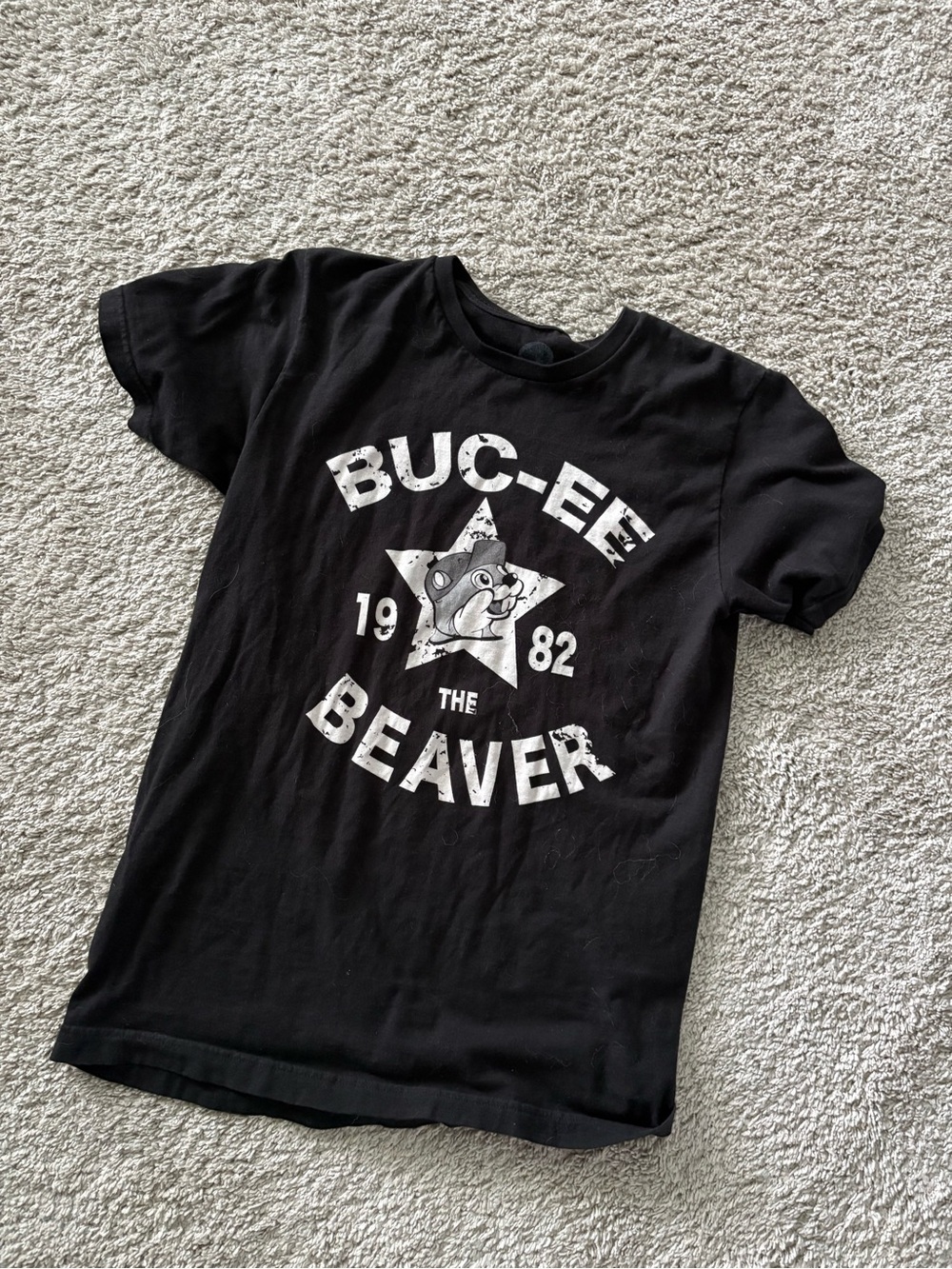 Buc-ee's Black Graphic Short Sleeve Tee